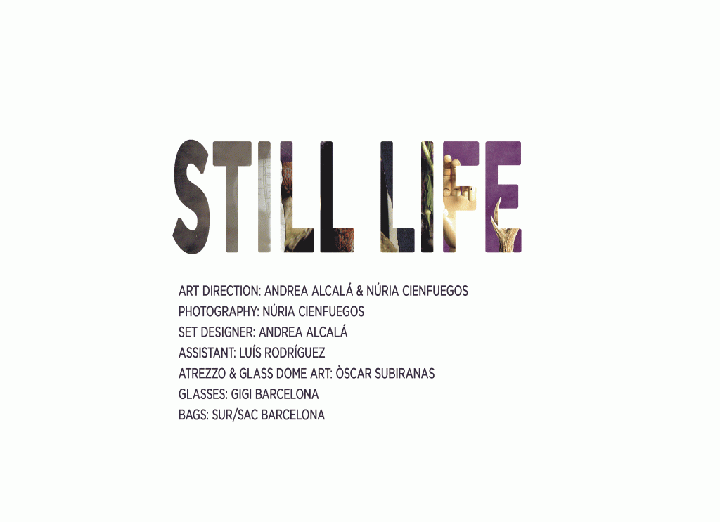Still Life1. Andrea Alcalá. Set design. Decoració Efímera